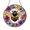 Acrylic 3.5 Inch, variant on Yellow Bumblebee Faux Stained Glass Window Hanging