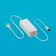 thumbnail image 3 of Interruptor Adaptador de 100-240V Unidad Enchufe 2 pines para consola Cable de alimentación Adaptador de fuente de alimentación Soledad Adaptador de corriente, 3 of 4