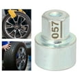 thumbnail image 4 of Toma de tuerca de seguridad,Toma de tuerca de seguridad antirrobo para rueda de coche,Herramienta de extracción de bloqueo de rueda de alta resistencia,Extractor de tuercas de seguridad, 4 of 8