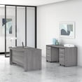 thumbnail image 5 of Bush Business Furniture Studio C 60" Computer Desk Platinum Gray SCD160PG, 5 of 8