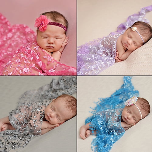 Newborn Baby Photo Props Scarf Blanket Photography Quilt Photographic Sleep Mat 