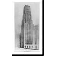 thumbnail image 2 of Historic Framed Print, [Entry in the Chicago Tribune Tower Competition: Saarinen design - 2nd prize (pl. 13)], 17-7/8" x 21-7/8", 2 of 9