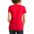thumbnail image 2 of Time and Tru Women's Essential Short Sleeve V-Neck T-Shirt, 2 of 2