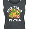thumbnail image 3 of Teenage Mutant Ninja Turtles - But First Pizza - Women's Racerback Tank Top, 3 of 5