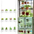 thumbnail image 1 of Estantes acrílicos ajustables de 16 pulgadas para plantas Otniap de 3 niveles, 1 of 9