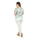 thumbnail image 3 of Blusa satinada con encanje Roman Fashion Talla Extra 010 (Menta) verde claro 38, 3 of 5