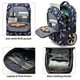 thumbnail image 3 of Mochila rodante GOTECH impermeable con ruedas para portátil de 17 pulgadas, 3 of 6