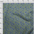 thumbnail image 2 of oneOone Cotton Poplin Light Green Fabric Batik Sewing Material Print Fabric By The Yard 42 Inch Wide - XI, 2 of 4