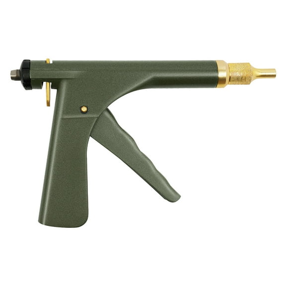 ChicHomey Tire Repair Gun with Mushroom Heads,Quick-Fix Puncture Seal,Repair Tool-Includes Gun, Screwdriver, Bleeder Tool, Nozzles & Heads,Universal