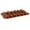 .Brown, variant on Food Grade Silicone Spoon - Reusable Baking Tool for Chocolate, Candy, Jelly, Soap, and Cake Molding - Temperature Resistant from -40℃ to 230℃ - Safe for Oven, Microwave, Dishwasher Brown