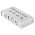 thumbnail image 1 of 4 Port Usb2.0 Sharing Manual Switcher Box Hub Share Usb Device For Printer 4ua Four Port Switching, 1 of 5