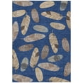 thumbnail image 2 of Addison Rugs Chantille Indoor/Outdoor Transitional Botanical Navy Machine Washable Rectangle Rug, 10' x 14', 2 of 8