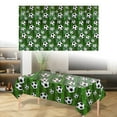 thumbnail image 2 of TIELUTT Birthday Party Football Tablecloth Cover for Themed Materials Washable Table 6' Table Clothes for Rectangle Tables Table Cover Spandex Table Cloths for Card Tables 8ft Christmas Tablecloth, 2 of 6