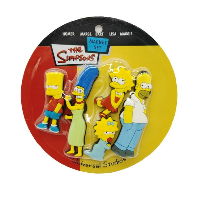 Imanes para nevera Simpsons Homers Jay Simpsons Anime Kids Carto