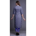 thumbnail image 3 of Bimba Printed Straight Kurti Kurtis For Women Summer Clothing XXX-Large, 3 of 6