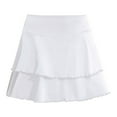 thumbnail image 4 of Women's Athletic Skort High Waisted Tennis Skirt with Built-in Shorts Double Layer Pleats Workout Summer Casual Sports Wear, 4 of 4