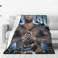 thumbnail image 3 of Jey USO Wrestler Throw Blanket Convenient Air Conditioner Blanket Blankets for All Seasons Classic Blankets for Hotel for Travel, 3 of 7