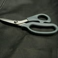thumbnail image 2 of Clauss Titanium Ultraflex Shear Scissors, 7", Bent, Gardening, Gray, 1-Count, 2 of 9
