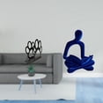 thumbnail image 2 of Servilletero de hierro,Soporte para servilletas con forma de pata,color negro,Dispensador de toallas de papel,soporte para pañuelos de papel independiente,Figura del pensador abstracto,Estatua, 2 of 8