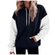 thumbnail image 2 of Chaqueta deportiva,Sudadera con capucha de lunares, jersey informal para mujer, top de poliéster de manga larga, corte holgado para usar en casa, sopatenor, 2 of 8