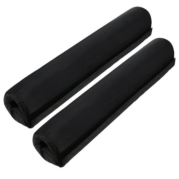 UPOUART Set of 2 Barbell Pads for Hip Thrusts, Black Sponge Cushions for Pressure Relief, Ideal for Athletes and Fitness Fans
