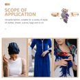 thumbnail image 2 of Miangastore Design Hibou Cardigan Col Clip Chandail Châle Clip Chemise Robe Broche Clip Fourniture, 2 of 8