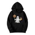 thumbnail image 3 of cocolona Womens Halloween Hoodie Halloween Graphic Sweatshirts Fall Long Sleeve Drawstring Sweatshirts Casual Loose Pullover Tops, 3 of 4