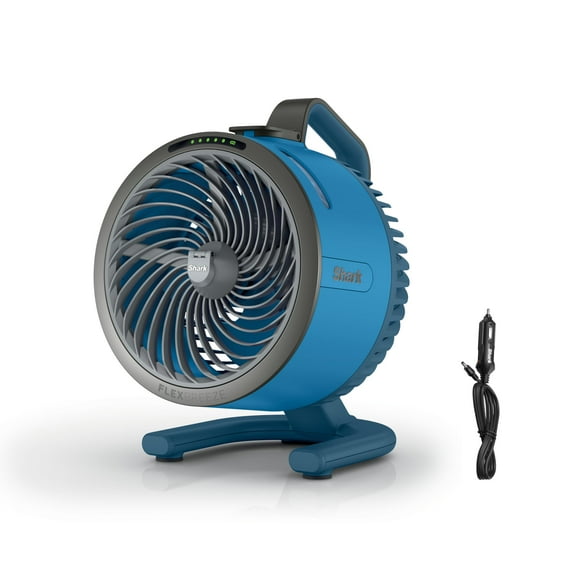 Shark FlexBreeze HydroGo Fan + Car Charger — Ultra-powerful portable fan that mists indoors & outdoors. Long lasting battery, 5 speeds, 2 bonus modes, &am