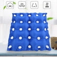 thumbnail image 5 of Inflatable Seat Cushion, Trianu Portable Chair Cushion for Office Wheelchair Travel Cars Airplanes Daily Use Prolonged Sitting Relief, Blue, 5 of 8