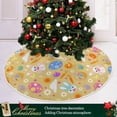 thumbnail image 6 of Coolnut Christmas Tree Skirt, Home Decoration Large Round Christmas Tree Skirt for Holiday Party Home Christmas Day Ornaments,47.2", 6 of 6