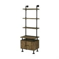 thumbnail image 2 of Acme Furniture ACME Ensata II Side Pier, Rustic Oak  & Black Finish, 2 of 5