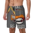 thumbnail image 1 of Fotbe I Like Big Digger Traje de Baño para Hombre – Shorts de Natación de Secado Rápido con Forro y Bolsillos-Medium, 1 of 6