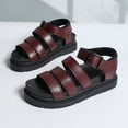 thumbnail image 5 of Platforms Sandals Women Strappy Wedges with Comfortable Soft Insole Non Slip Sandals for Women Footwear Women's Summer Open Toe Casual Sandals, 5 of 9