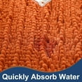 thumbnail image 5 of Soft Plush Microfiber Bathroom Rugs, Absorbent Bath Rugs Non Skid Machine Wash Dry Bath Mats for Tub,Shower and Bath Room Floor Mats(Burnt Orange,17x24 inches), 5 of 6
