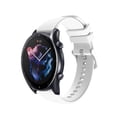 thumbnail image 3 of Correa de silicona de 22 mm para pulsera de reloj Amazfit GTR 3/GTR 3 PRO (blanco), 3 of 6