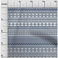 thumbnail image 1 of oneOone Polyester Lycra Navy Blue Fabric Aztec Tribal Craft Projects Decor Fabric Printed By The Yard 56 Inch Wide, 1 of 4