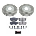 thumbnail image 2 of PowerStop Front Semi-Coated Rotor and Low-Dust Ceramic Brake Pad Kit SC2448, 2 of 3
