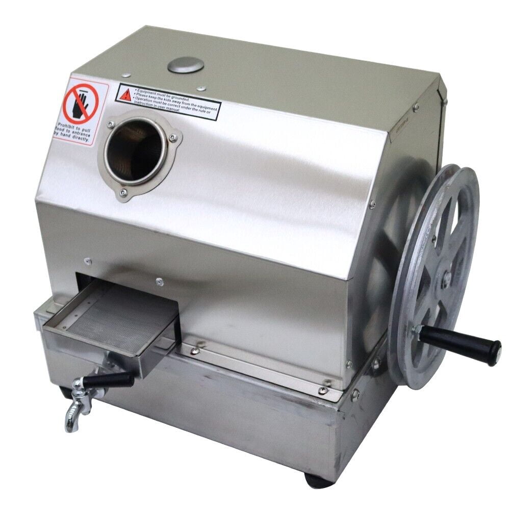 PreAsion 3 Rollers Commercial Manual Sugar Cane Juicer Machine Stainless Steel Sugarcane Juicer Machine
