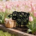 Easter Garden Stake Outdoor Decor Metal Silhouette Sheep Spring Holiday ...