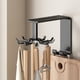 thumbnail image 1 of Colgador de utensilios de cocina giratorio de 360 grados para pared | Organizador de acero inoxidable con 10 ganchos para cucharas, ollas, guantes y cepillos | Montaje en pared sin taladros que, 1 of 6