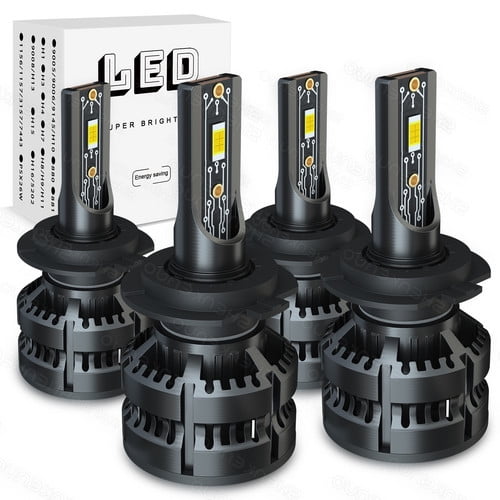 For Kia Optima 2014 2015 2016 6000K LED Headlight High Low Beam Light Bulb Combo 4x