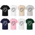 thumbnail image 4 of Game Day Mom Softball Baseball Graphic T-Shirt, Unisex Classic Fit Crew Neck Tee, 4 of 9