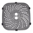 thumbnail image 2 of Compatible Con Freyers De Aire 6QT 8QT, Bandeja De Freidora De Acero Inoxidable De Compatibilidad Amplia, Reemplazo De Placa De Parrilla De Calentamiento Para Pizza De Vegetales, 2 of 7