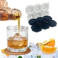 thumbnail image 1 of 6-Cubes Diamond-Shaped Silicone Ice Tray Puck-Shaped Ice Tray Silicone Ice Cubes Tray For The Kitchen, 1 of 6