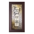 thumbnail image 2 of The Trust in God Framed Graphic Art, 2 of 2