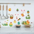thumbnail image 4 of Agiferg Easter Wall Decal, Easter Wall Stickers Window Fridge Clings Decals for party, 4 of 8