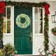 thumbnail image 5 of Decoraciones navideñas, adornos navideños, corona navideña, corona de ratán para colgar en la puerta o la pared, decoración navideña para escaparates, decoración para centros comerciales, regalo, coro, 5 of 6