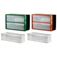 thumbnail image 2 of BTOER Plastic Drawer Parts Box Cabinet hardware Component Storage Wall Mount organizer, 2 of 6