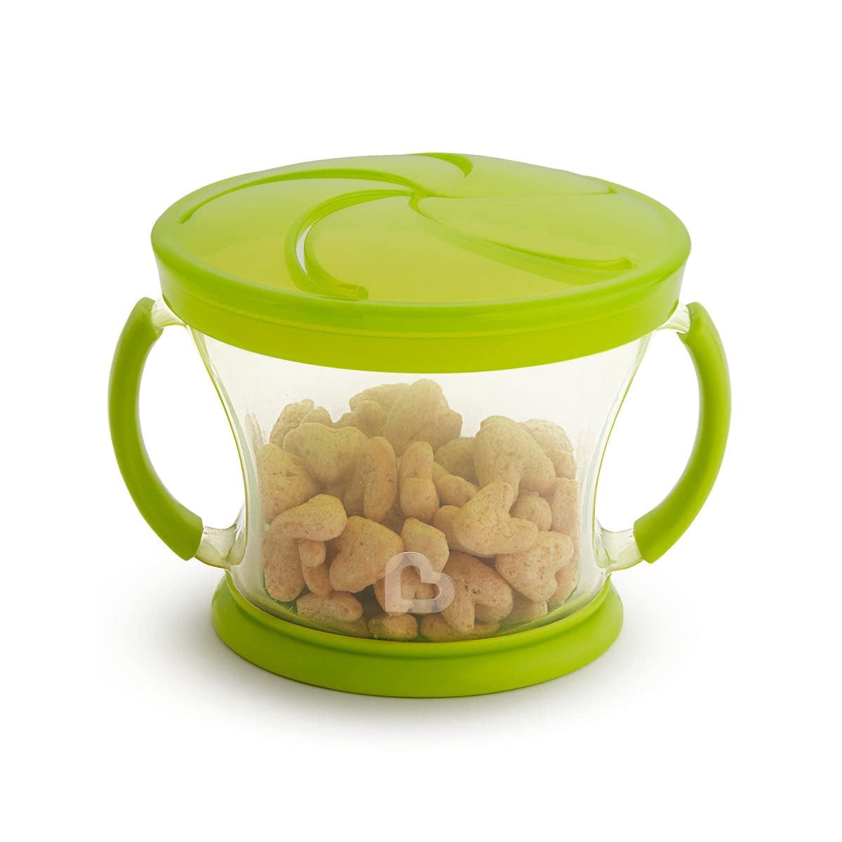 Munchkin Spill-Proof Toddler Snack Container W/ Domed Lid, Colors May Vary, 9 oz, 4 Pack