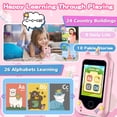 thumbnail image 4 of Juguetes de aprendizaje para teléfonos inteligentes con pantalla táctil Luoba para niños, 8 GB, 4 of 7